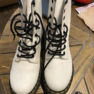 White doc martens
